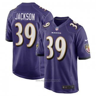 Maglia NFL Game Baltimore Ravens Eddie Jackson Viola
