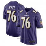 Maglia NFL Game Baltimore Ravens Morgan Moses Viola