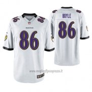 Maglia NFL Game Baltimore Ravens Nick Boyle Bianco