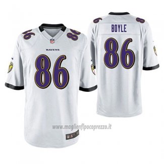 Maglia NFL Game Baltimore Ravens Nick Boyle Bianco
