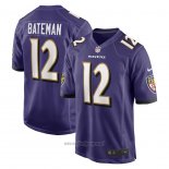 Maglia NFL Game Baltimore Ravens Rashod Bateman Viola