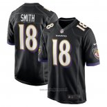 Maglia NFL Game Baltimore Ravens Roquan Smith Alternato Nero