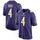 Maglia NFL Game Baltimore Ravens Sam Koch Viola