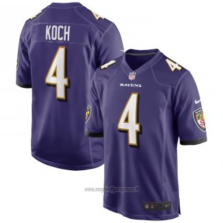 Maglia NFL Game Baltimore Ravens Sam Koch Viola