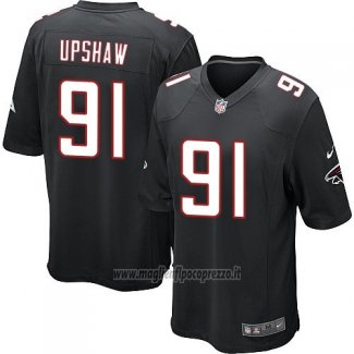 Maglia NFL Game Bambino Atlanta Falcons Upshaw Nero