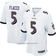 Maglia NFL Game Bambino Baltimore Ravens Flacco Bianco