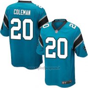 Maglia NFL Game Bambino Carolina Panthers Coleman Lago Blu