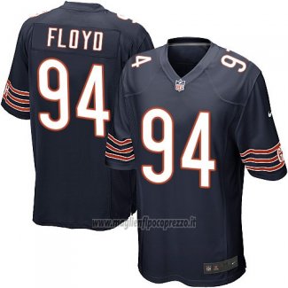 Maglia NFL Game Bambino Chicago Bears Floyd Bianco Nero