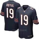 Maglia NFL Game Bambino Chicago Bears Royal Bianco Nero