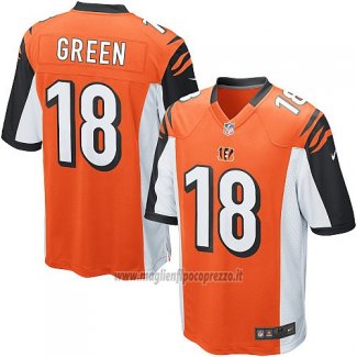 Maglia NFL Game Bambino Cincinnati Bengals Green Arancione
