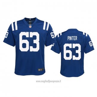Maglia NFL Game Bambino Indianapolis Colts Danny Pinter 2020 Blu