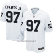 Maglia NFL Game Bambino Las Vegas Raiders Edwaros Jr Bianco
