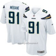 Maglia NFL Game Bambino Los Angeles Chargers Mebane Bianco