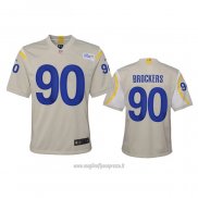 Maglia NFL Game Bambino Los Angeles Rams Michael Brockers 2020 Avorio