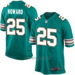 Maglia NFL Game Bambino Miami Dolphins Howard Verde Scuro