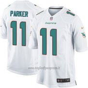 Maglia NFL Game Bambino Miami Dolphins Parker Bianco