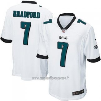 Maglia NFL Game Bambino Philadelphia Eagles Bradford Bianco