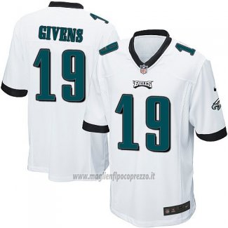 Maglia NFL Game Bambino Philadelphia Eagles Givens Bianco