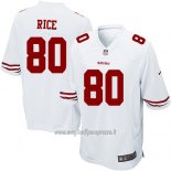 Maglia NFL Game Bambino San Francisco 49ers Rice Bianco
