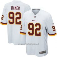 Maglia NFL Game Bambino Washington Commanders Baker Bianco