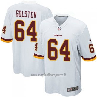 Maglia NFL Game Bambino Washington Commanders Golston Bianco