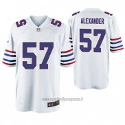 Maglia NFL Game Buffalo Bills Lorenzo Alexander Throwback Bianco