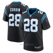 Maglia NFL Game Carolina Panthers Jashaun Corbin Nero