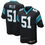 Maglia NFL Game Carolina Panthers Sam Mills Retired Nero