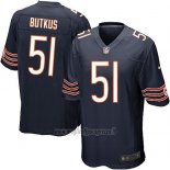 Maglia NFL Game Chicago Bears Butkus Bianco Nero