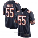 Maglia NFL Game Chicago Bears Josh Woods Blu