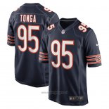 Maglia NFL Game Chicago Bears Khyiris Tonga Blu