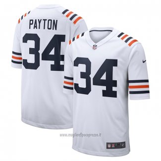 Maglia NFL Game Chicago Bears Walter Payton Retired Bianco