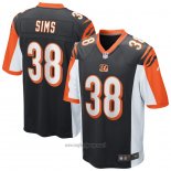 Maglia NFL Game Cincinnati Bengals Leshaun Sims Nero