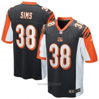 Maglia NFL Game Cincinnati Bengals Leshaun Sims Nero