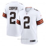 Maglia NFL Game Cleveland Browns Amari Cooper Bianco
