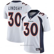 Maglia NFL Game Denver Broncos 30 Phillip Lindsay Bianco