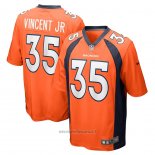 Maglia NFL Game Denver Broncos Kary Vincent Jr Arancione