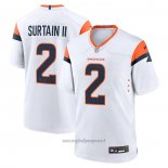 Maglia NFL Game Denver Broncos Patrick Surtain II Bianco2
