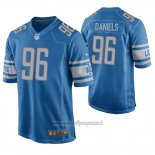 Maglia NFL Game Detroit Lions Mike Daniels Blu