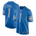 Maglia NFL Game Detroit Lions Penei Sewell Blu