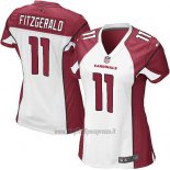 Maglia NFL Game Donna Arizona Cardinals Fitzgerald Bianco Rosso