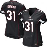 Maglia NFL Game Donna Arizona Cardinals Johnson Nero