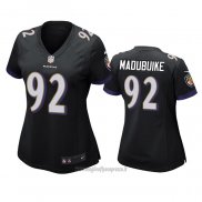 Maglia NFL Game Donna Baltimore Ravens Justin Madubuike Nero
