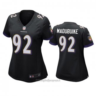 Maglia NFL Game Donna Baltimore Ravens Justin Madubuike Nero