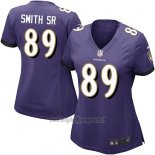 Maglia NFL Game Donna Baltimore Ravens Smith Sr Viola