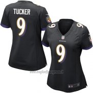 Maglia NFL Game Donna Baltimore Ravens Tucker Nero