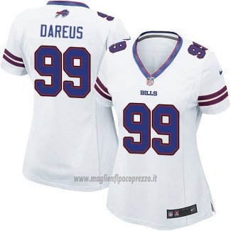 Maglia NFL Game Donna Buffalo Bills Dareus Bianco