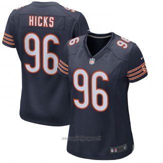 Maglia NFL Game Donna Chicago Bears Akiem Hicks Blu
