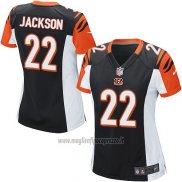 Maglia NFL Game Donna Cincinnati Bengals Jackson Nero