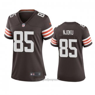 Maglia NFL Game Donna Cleveland Browns David Njoku 2020 Marrone